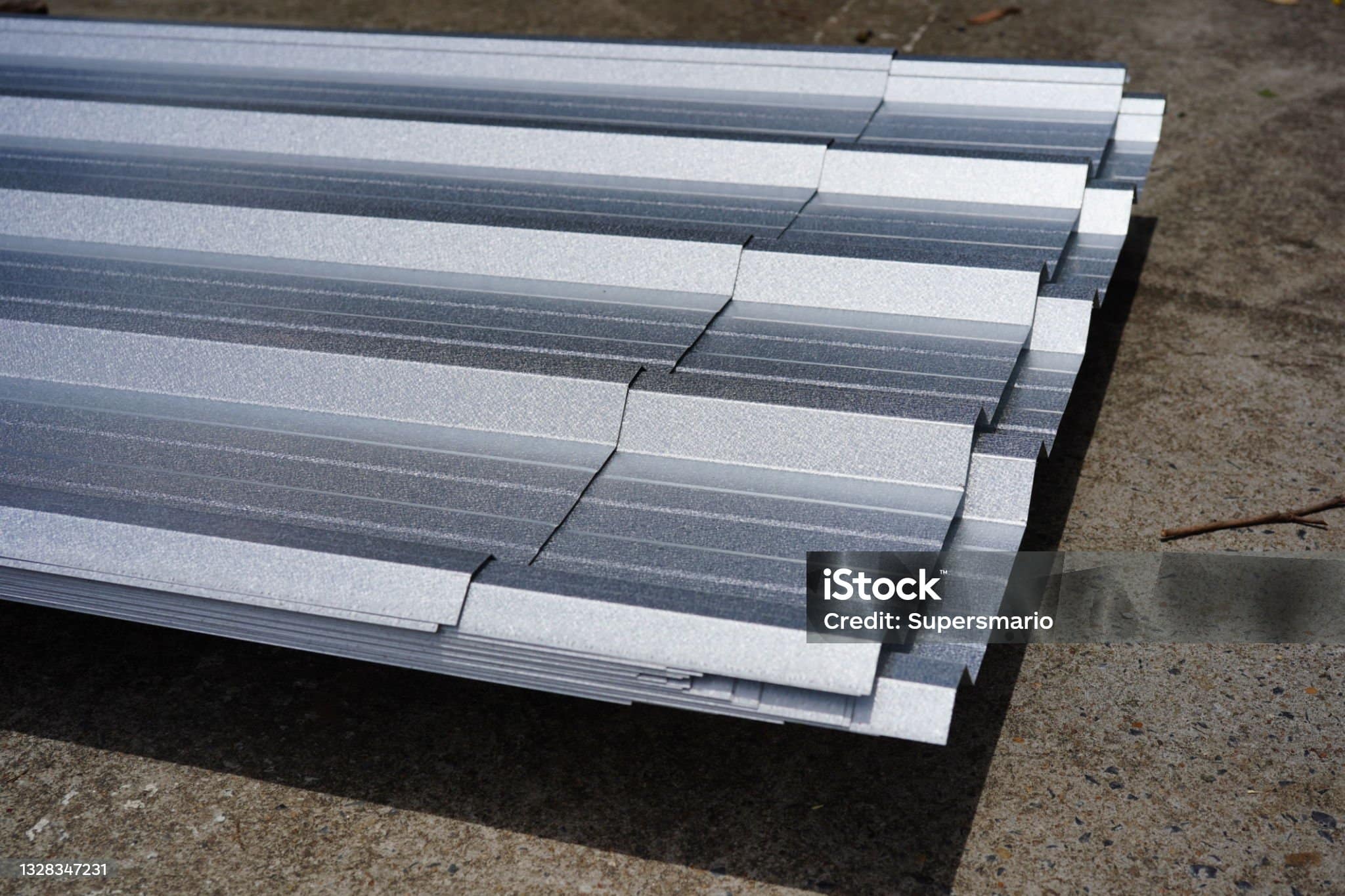 Close Up Metal Sheet For Roof With Color Aluminium Zinc